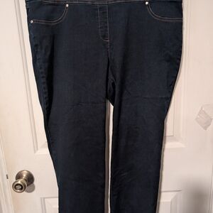 Women's Van Heusen Stretch Pull On Jeans Size 16